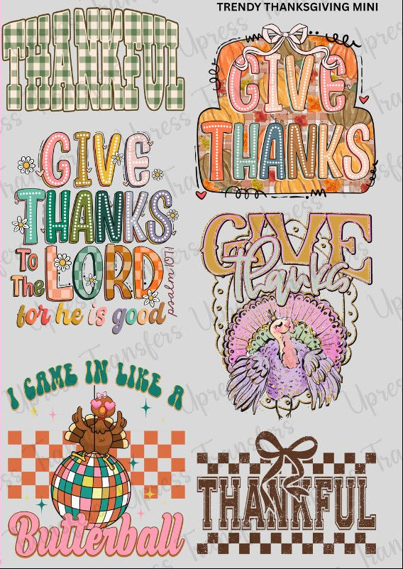 Trendy Thanksgiving Mini
