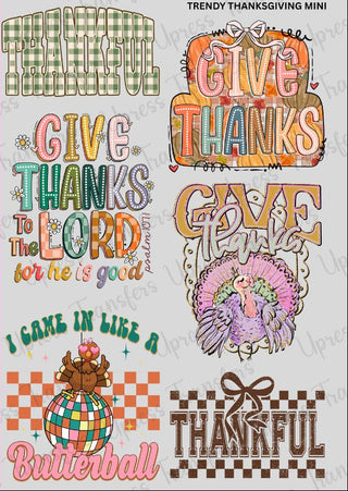 Trendy Thanksgiving Mini