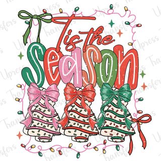 Trendy Tis The Season Christmas Cakes Trio