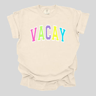 Trendy Varsity Multicolored Vacay