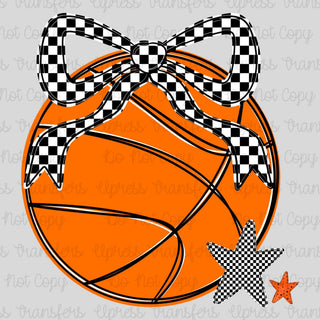 Trendy Vibrant Coquette Basketball