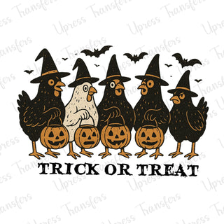 Trick Or Treat Chickens x5