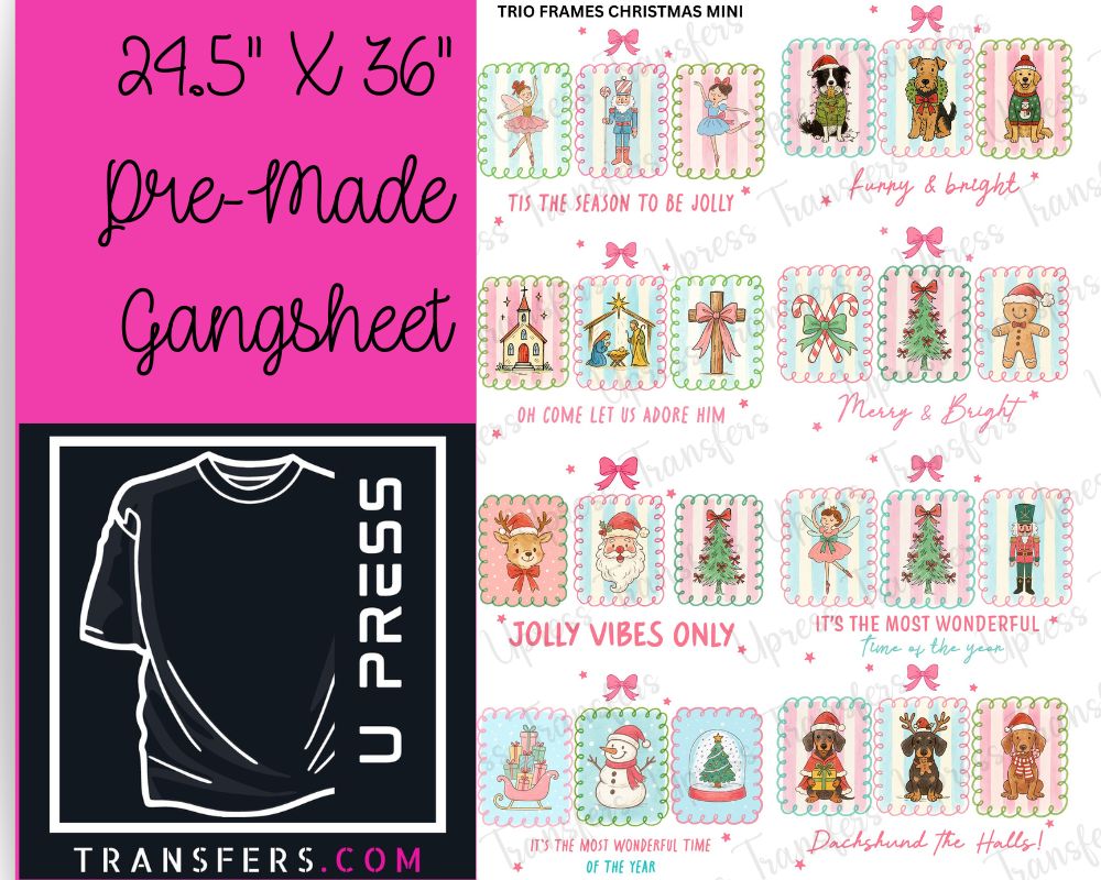 Trio Frames Christmas Mini