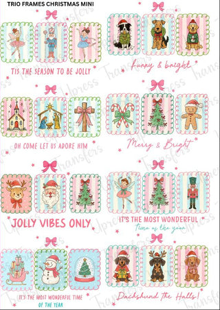 Trio Frames Christmas Mini