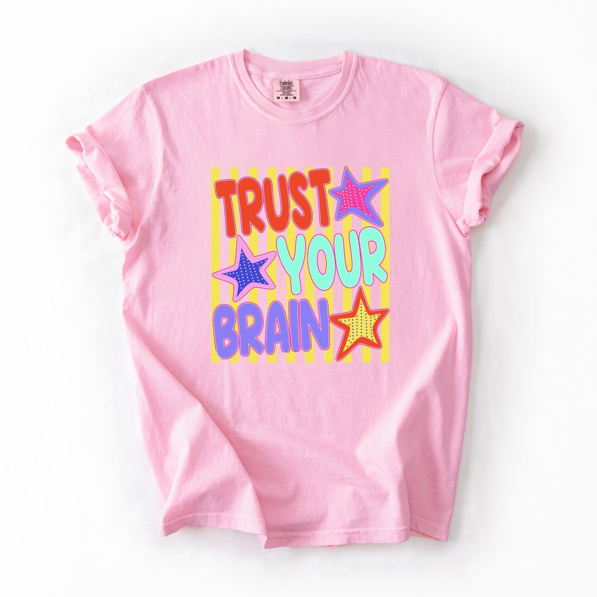 Trust Your Brain Yellow