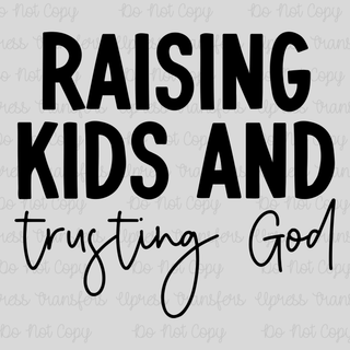 Trusting God Simple Black