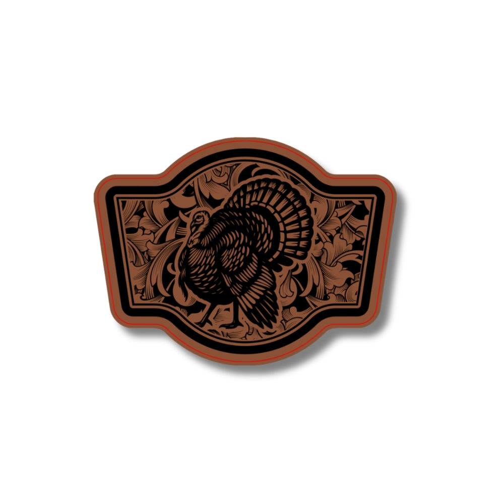Turkey Faux Tooled Leather