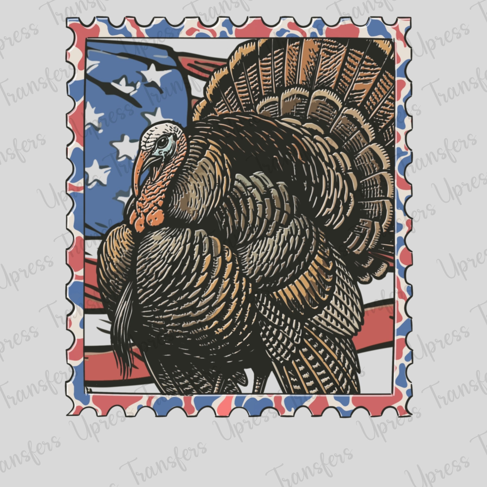 Turkey Stamp To The Left