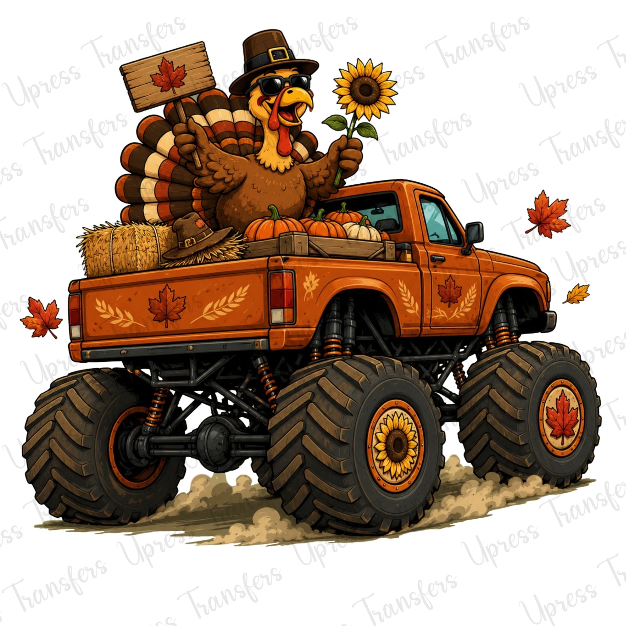 Turkey Truck String Dust