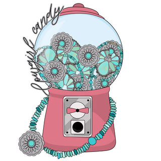 Turquoise Candy Machine