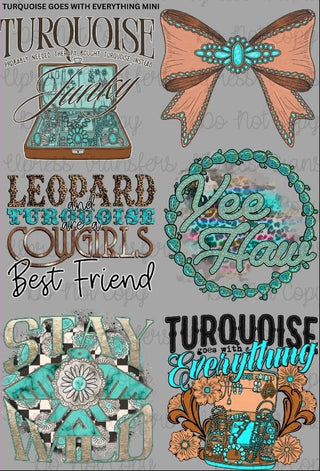 Turquoise Goes With Everything Mini