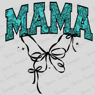 Turquoise Lace Mama Contour