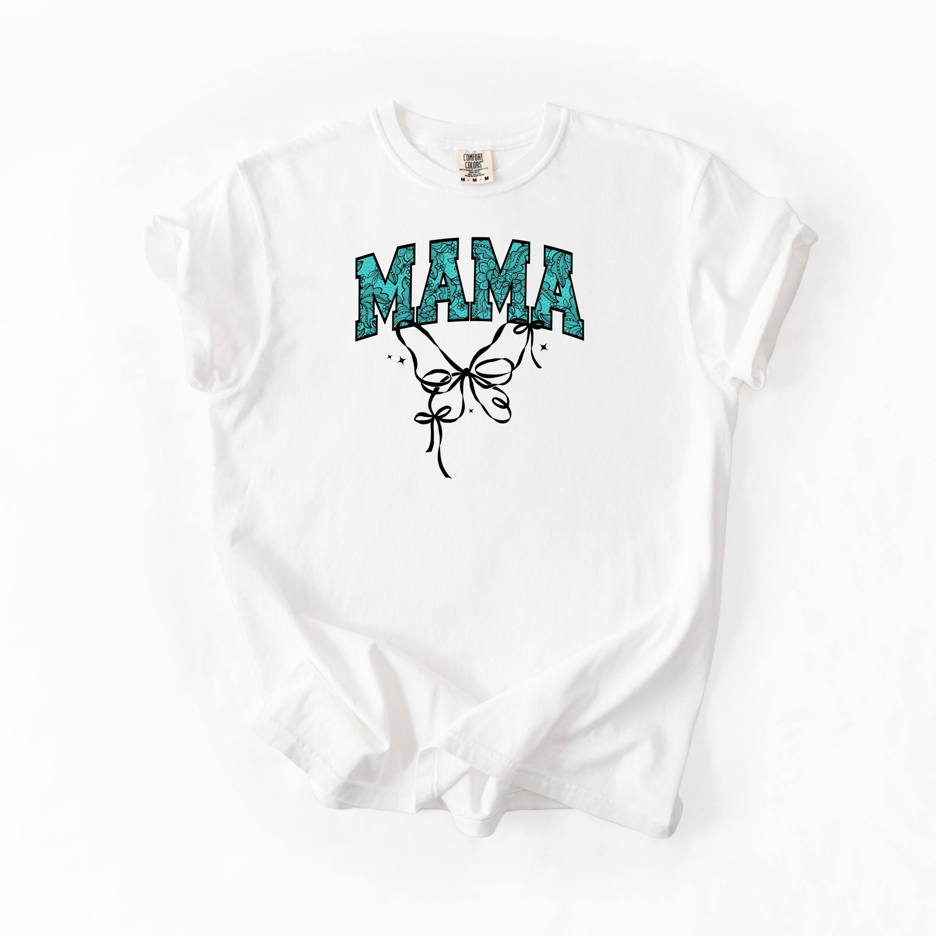 Turquoise Lace Mama Contour