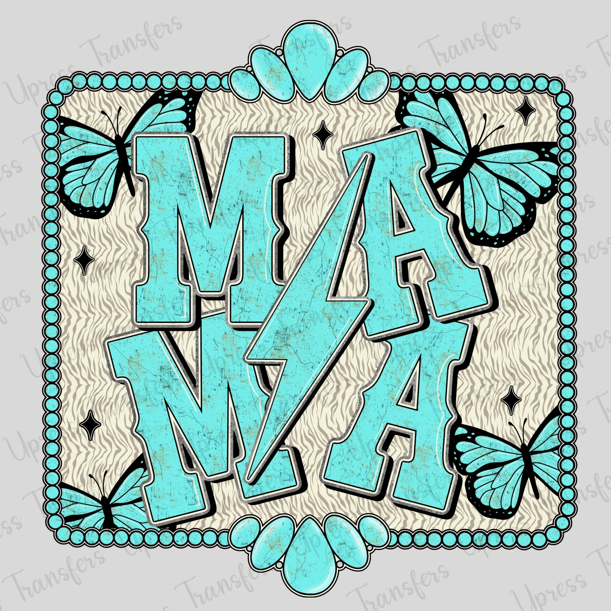 Turquoise Mama Lightening