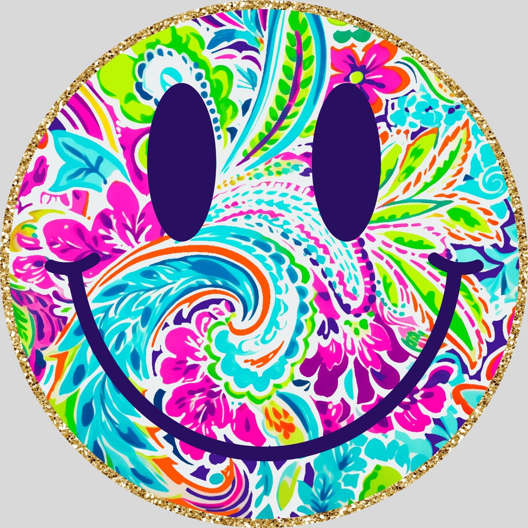 Tye Die Smiley
