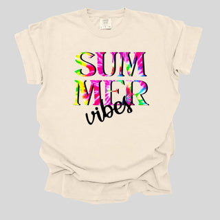 Tye Dye Summer Vibes Neon