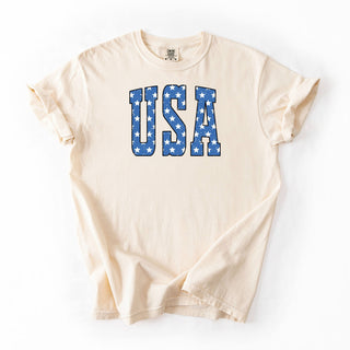 USA Blue And Stars