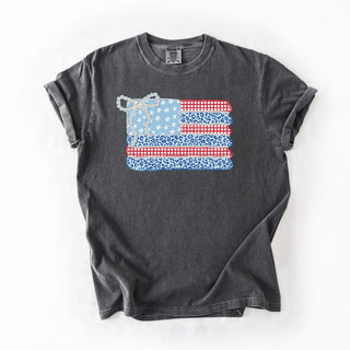 USA Blue Cheetah Flag