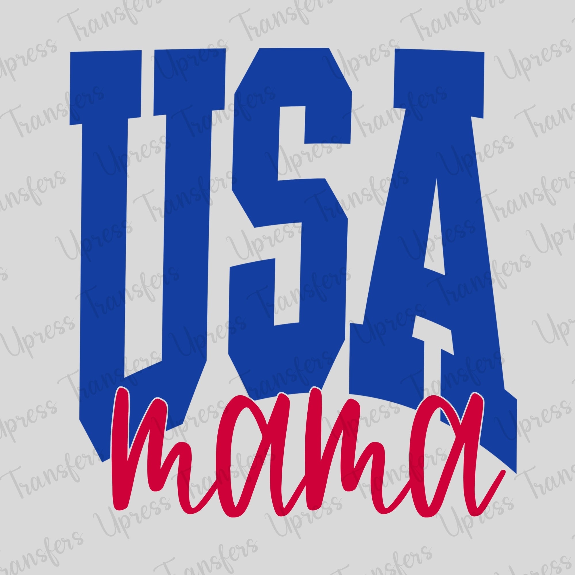 USA Blue Mama Red