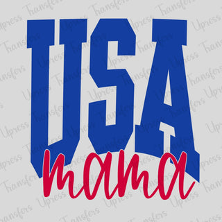 USA Blue Mama Red