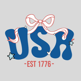 USA Bow On Top