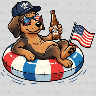 USA Dog Float