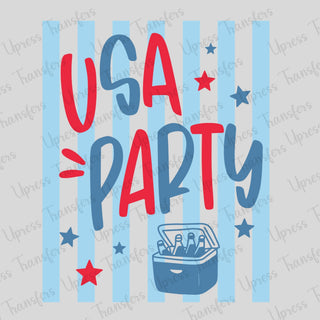 USA Party Stripes