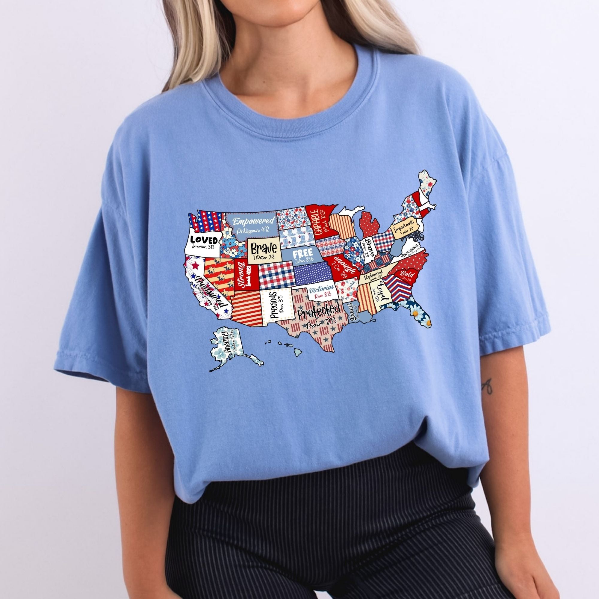 USA Patterned Labeled States