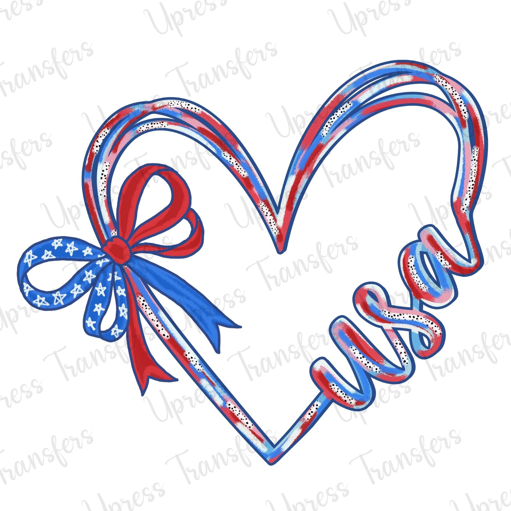 USA Preppy Heart