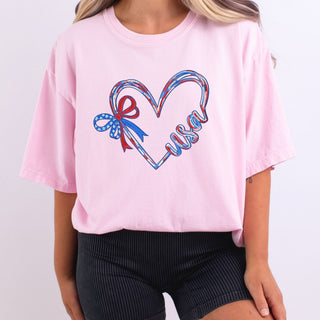 USA Preppy Heart