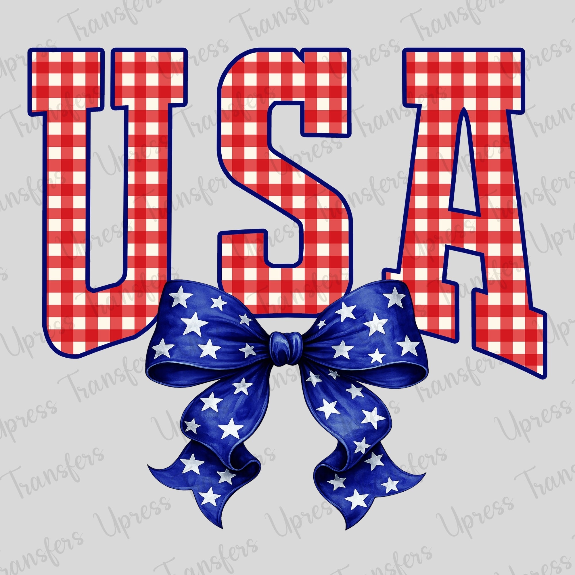 USA Red Plaid