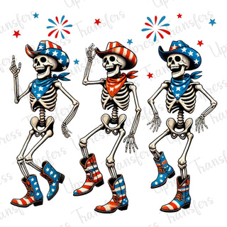 USA Skeleton Trio
