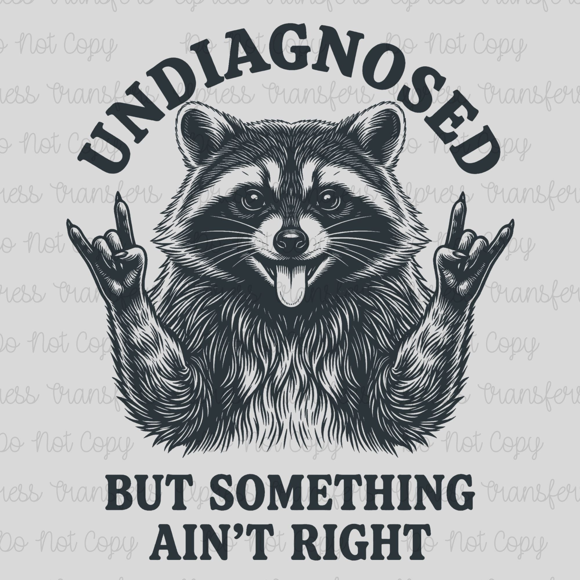 Undiagnosed Rockin Raccoon