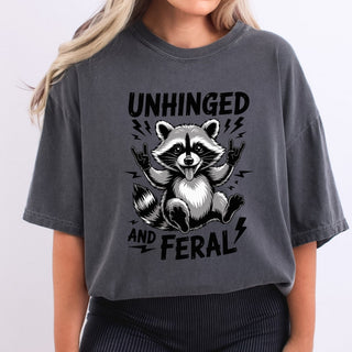 Unhinged and Feral Rockin Raccoon