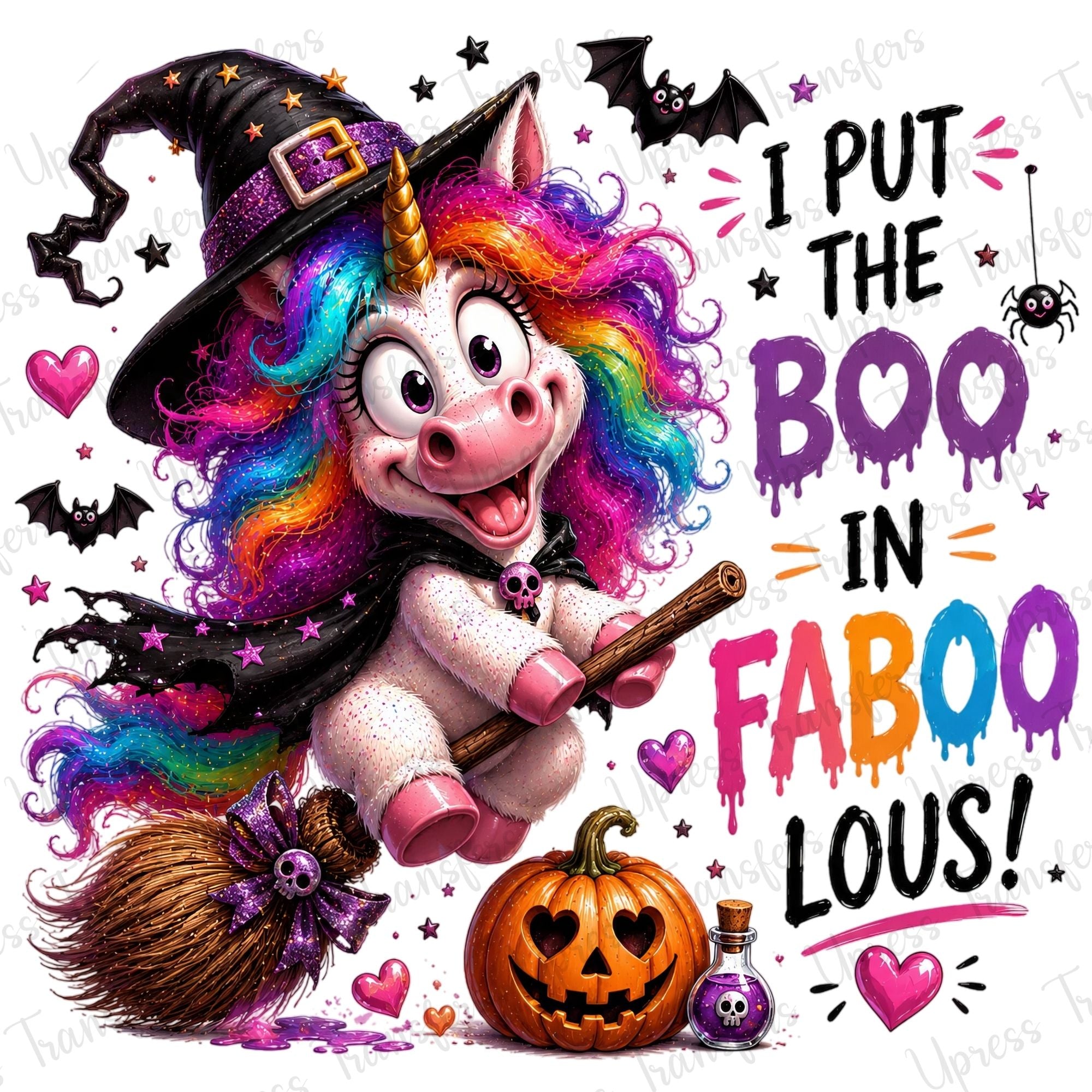 Unicorn Boo Fabooo