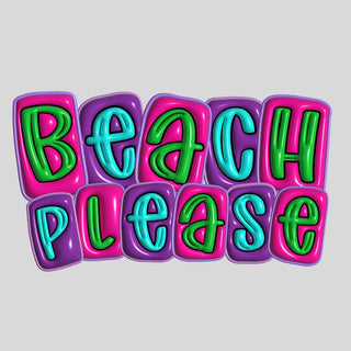 Beach Please Bubble