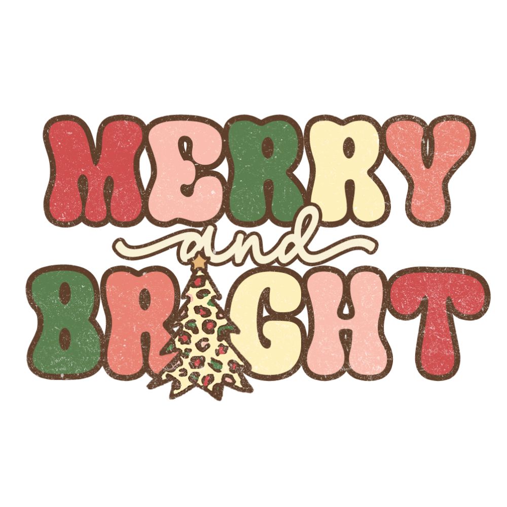 Merry And Bright Retro