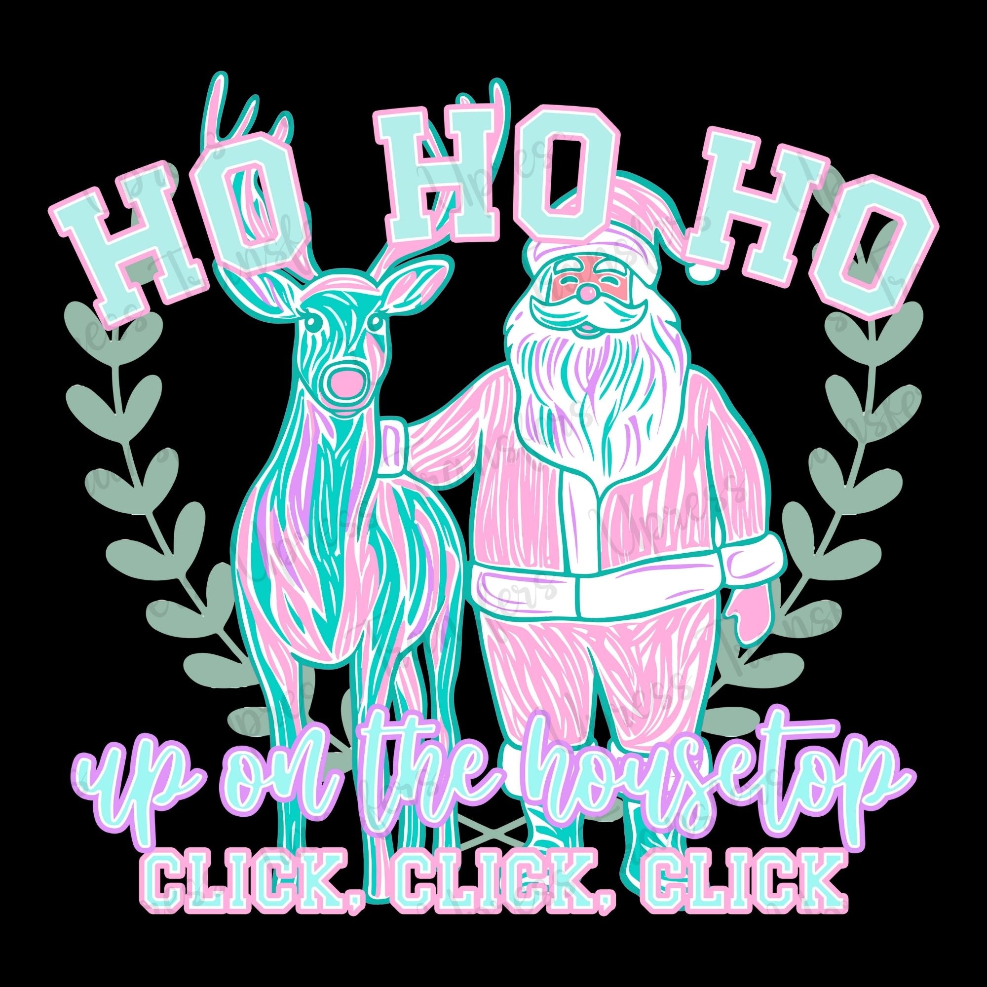 Up On The Housetop Click Click Click