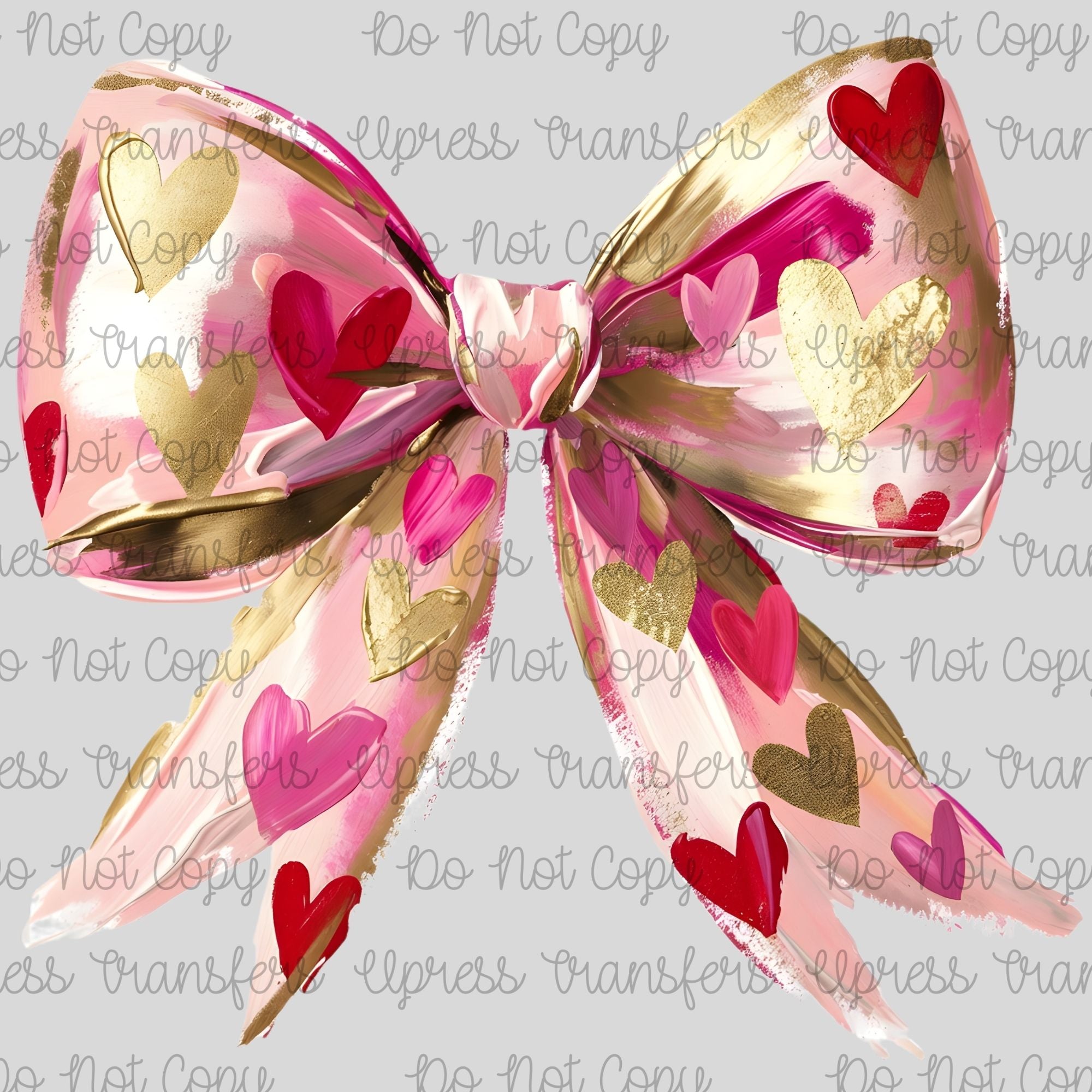 Valentine Bow Gold