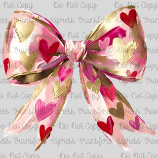 Valentine Bow Gold