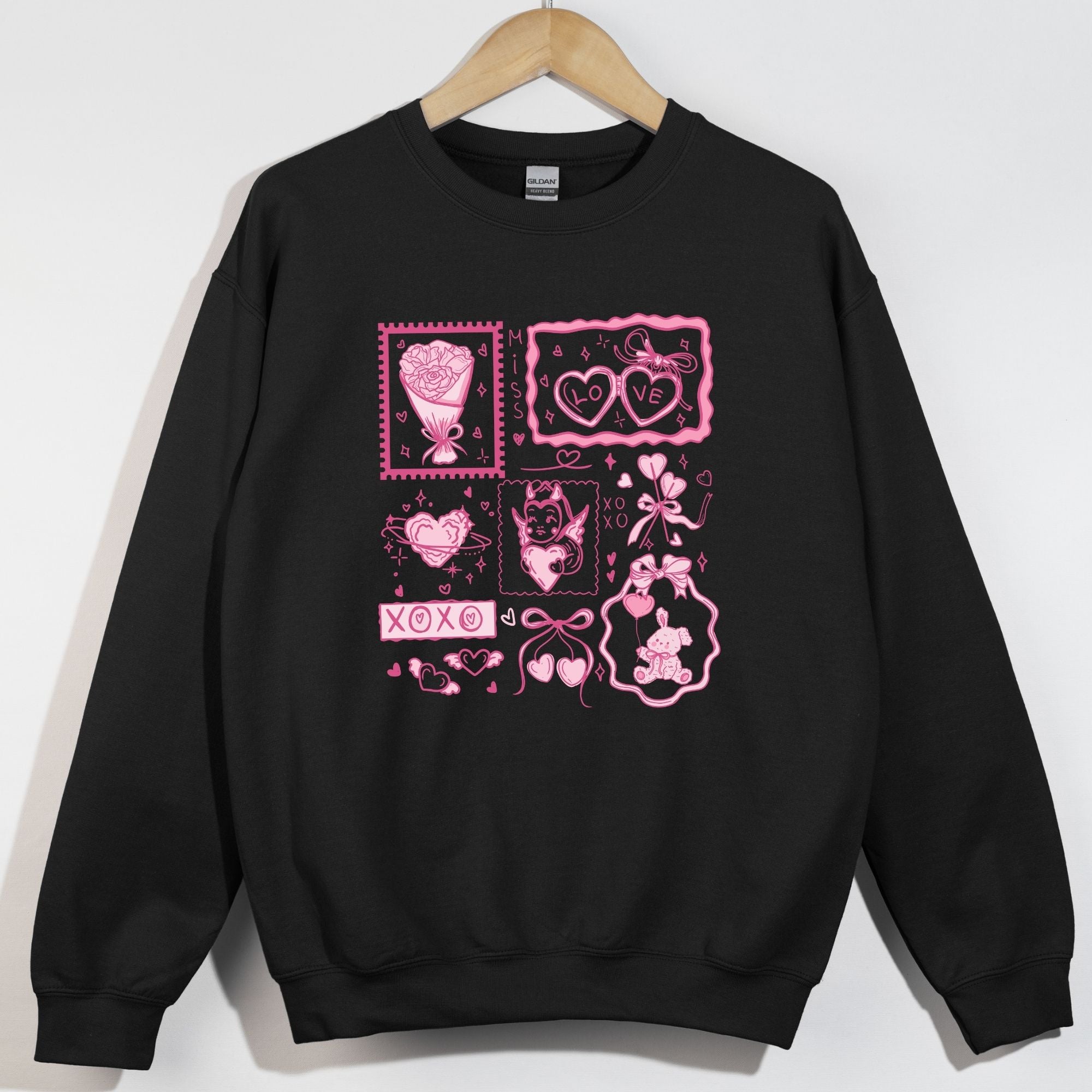 Valentine Collage Pink