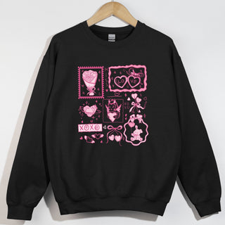 Valentine Collage Pink