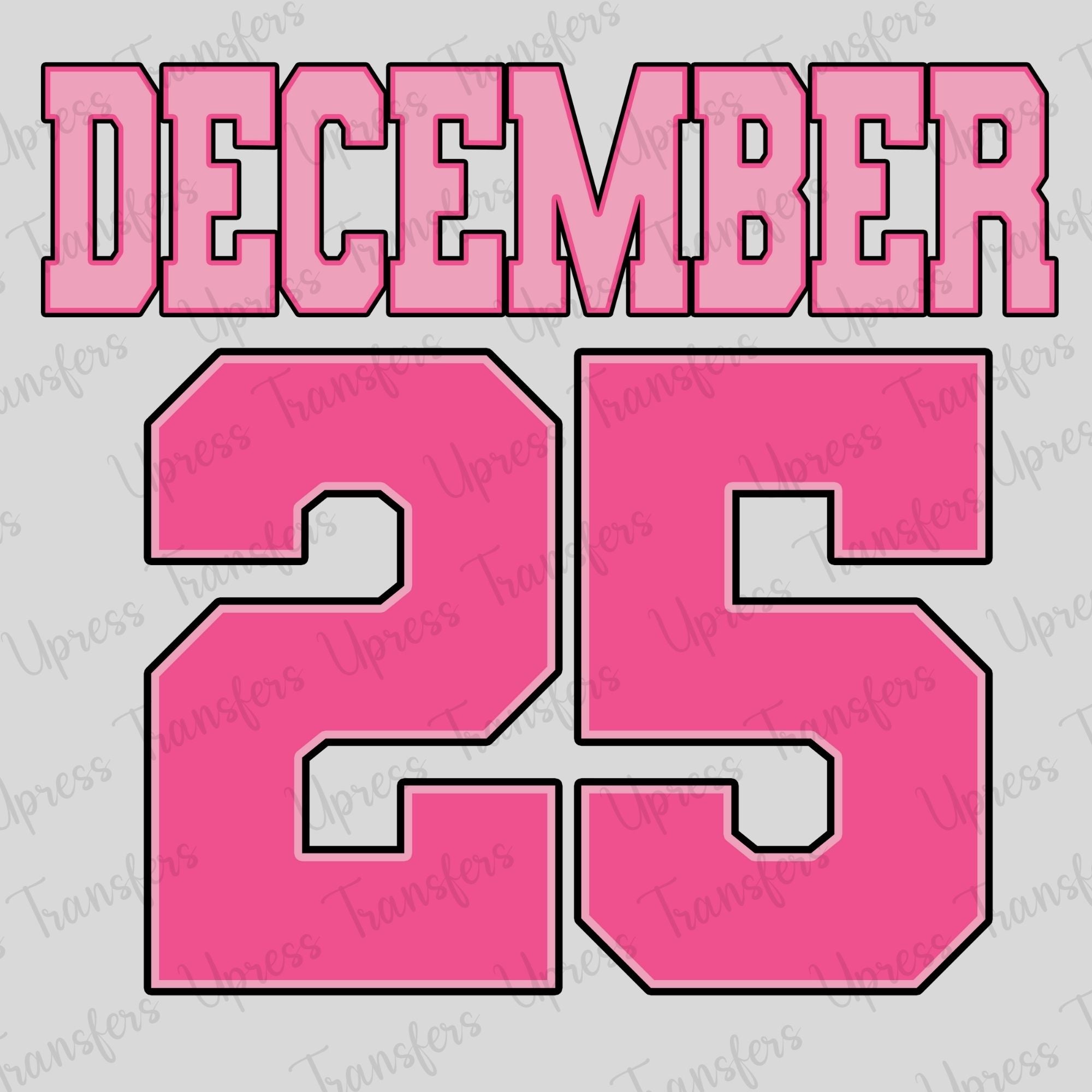 Varisty Pink December 25