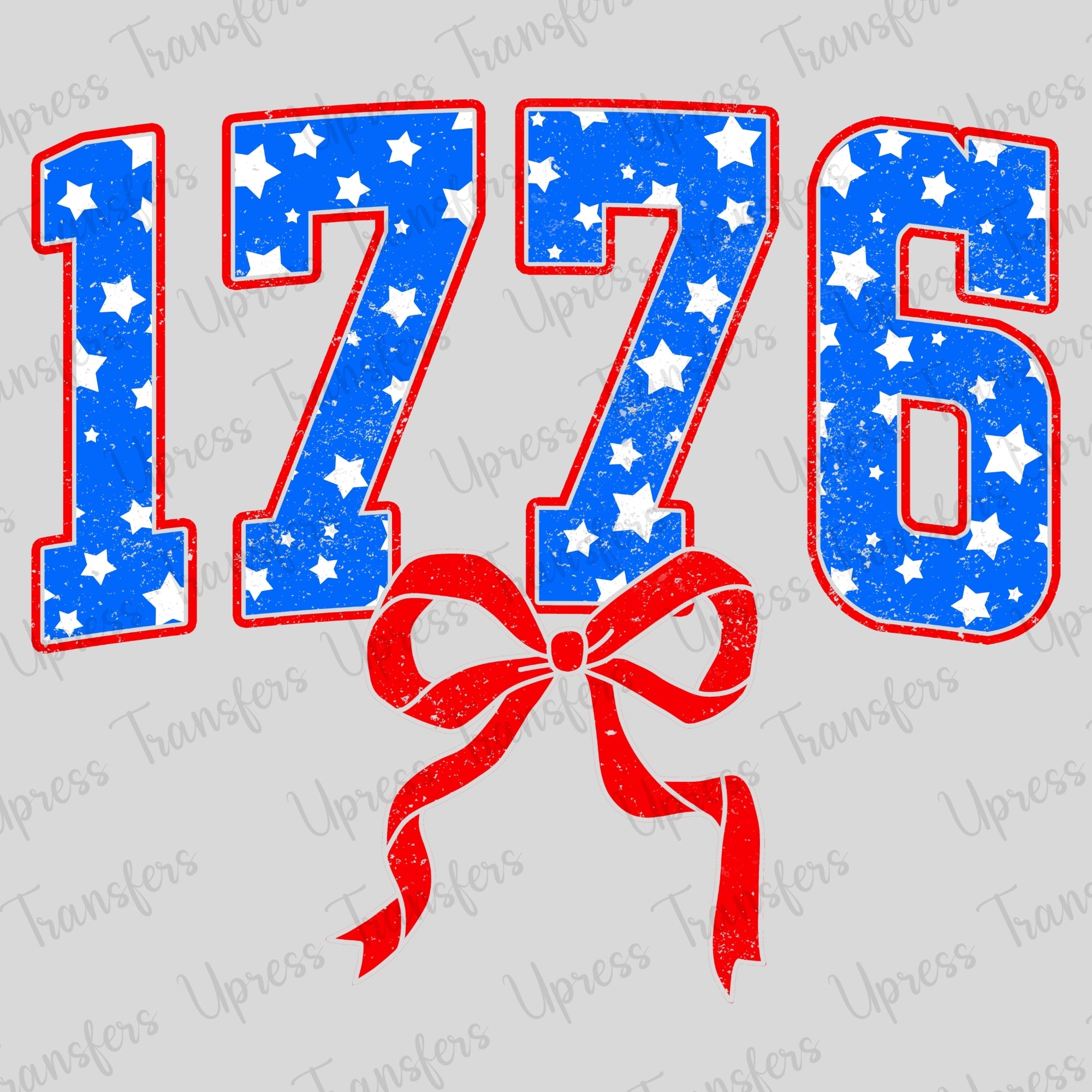 Vibrant 1776 USA Stars