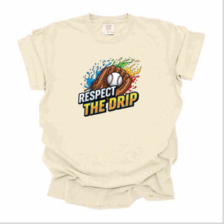 Vibrant Baseball Drip Multicolor