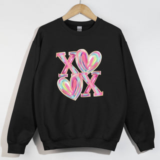 Vibrant Brushstroke XOXO