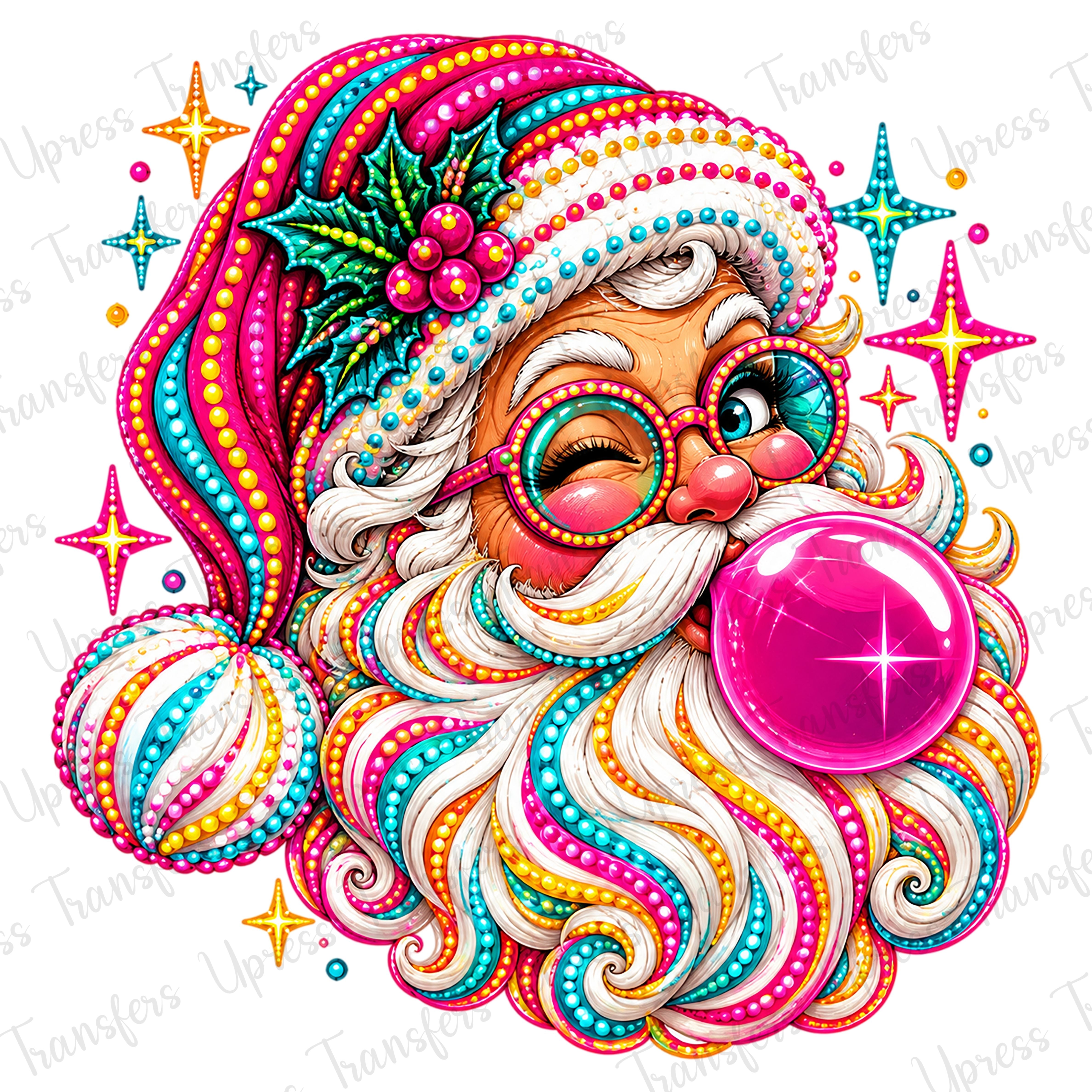 Vibrant Bubble Gum