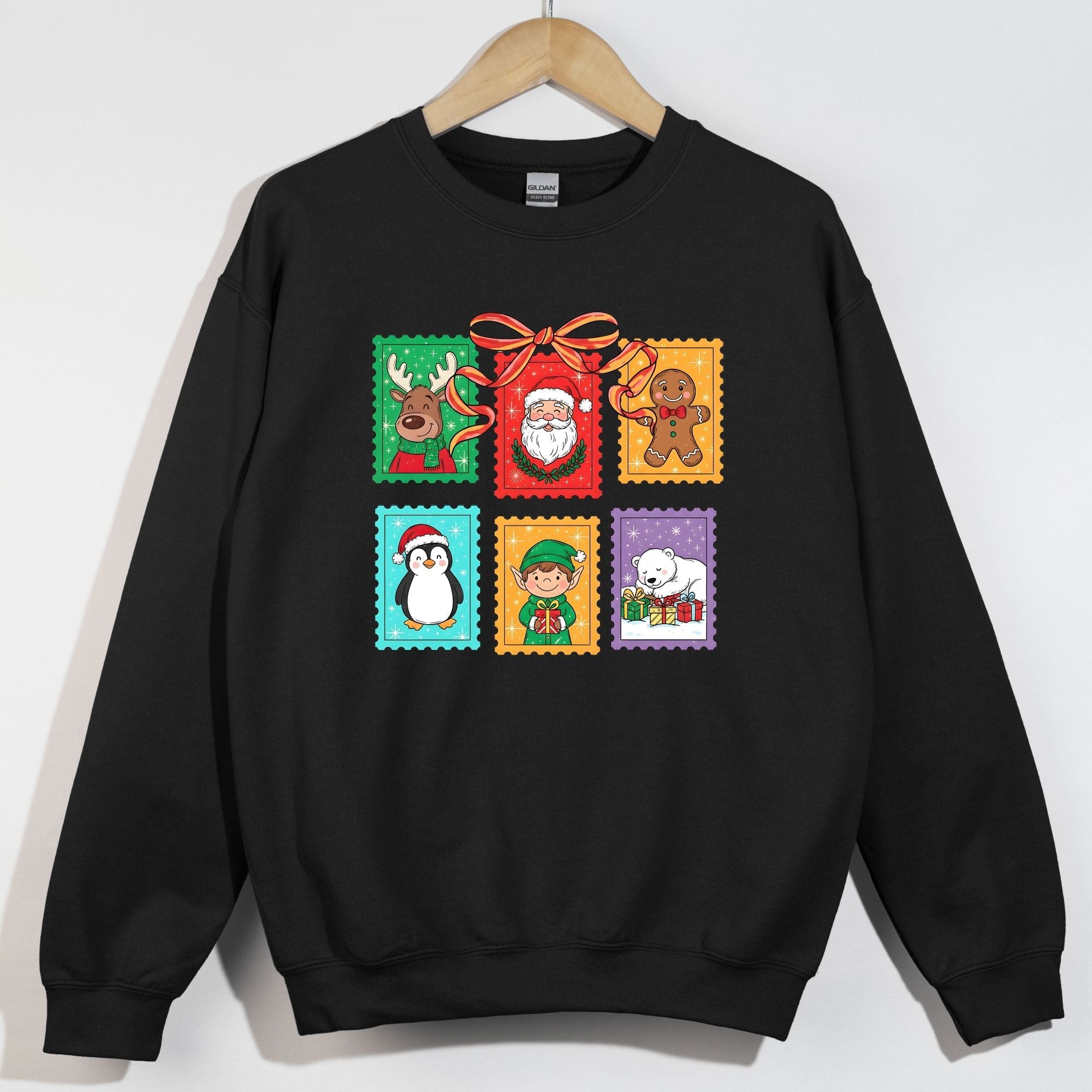 Vibrant Christmas Stamps