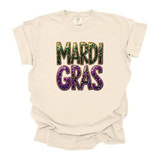 Vibrant Faux Sequins Mardi