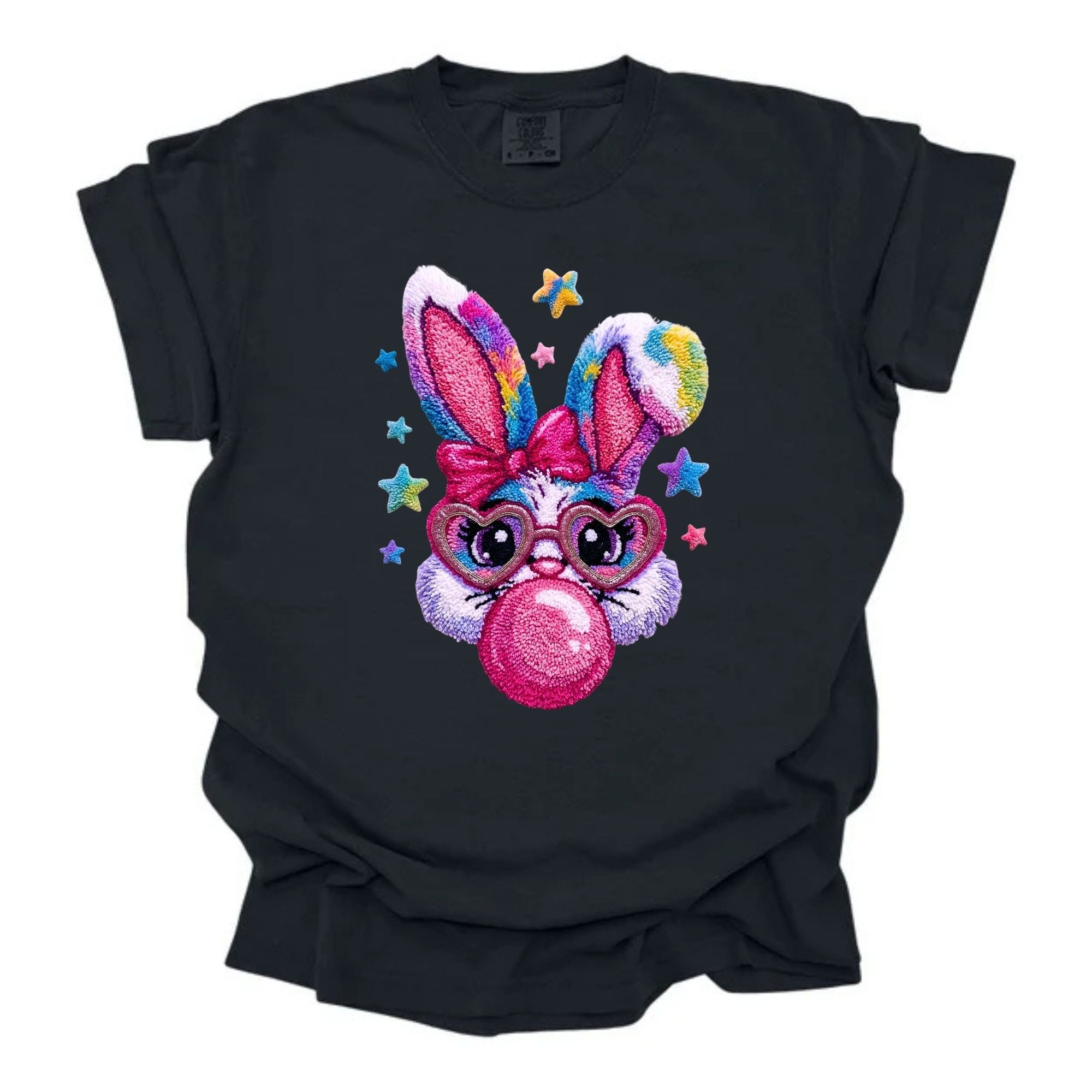 Vibrant Glasses Yarn Bunny